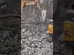 5500Kg KS550 Quebra-martelas de rocha hidráulica pesada OEM Disponíveis