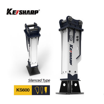 qualidade  For 55-65 Ton Excavator KS600 Box Type Hydraulic Breaker 205mm Chisel Diameter fábrica