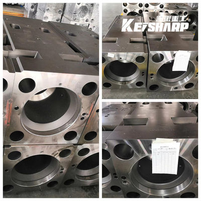 qualidade  Casting Steel Hydraulic Breaker Cylinder Front Cylinder Body Customized fábrica