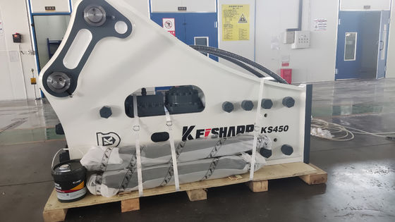 KS450 Tipo lateral Máquina de quebra hidráulica de rocha 190 mm Diâmetro do cinzel