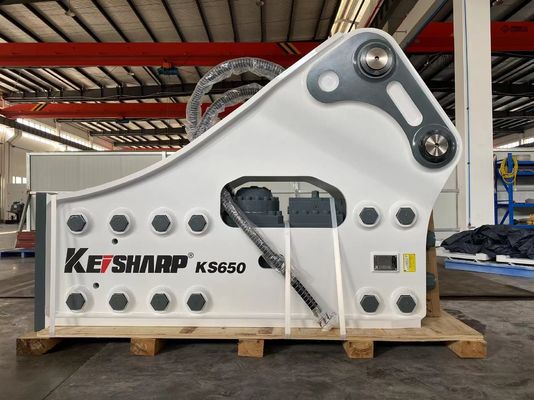 KS650 Quebra-cabeças de martelo tipos de cinzel 210mm Quebra-concreto para escavadeira