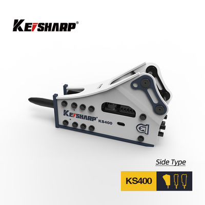 KS400 Tipo lateral 175 mm Chisel Hydraulic Breaker para escavadeira