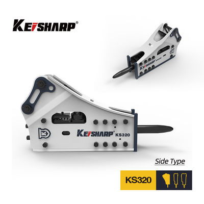 KS320 Quebra-cabeça hidráulica lateral de 155 mm Quebra-cabeça de rocha