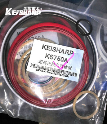 Kit de vedação do quebra-cabeça hidráulico Keisharp KS450 KS500 KS550 Peças sobressalentes de martelo