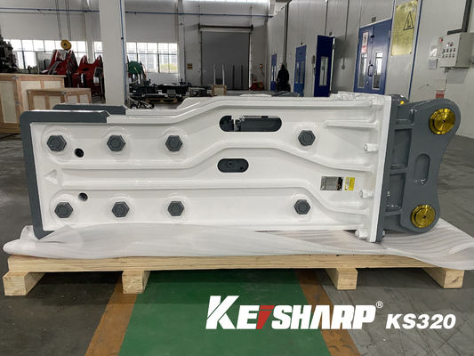 KS320 Máquina de quebra de escavadeira hidráulica de tipo superior 155 mm Diâmetro do cinzel