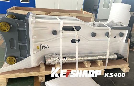 Excavadora hidráulica Máquina de quebra de martelo Tipo superior 175 mm Diâmetro do cinzel