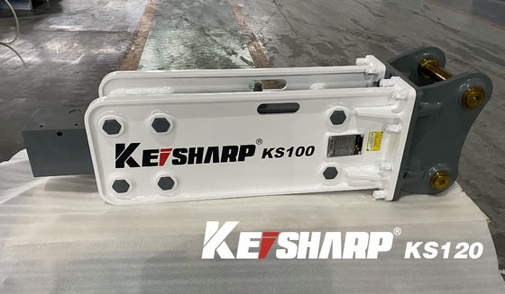 KS120 Bucket Excavator Breakers O top tipo de tampa montado para o desempenho do trabalho de demolição