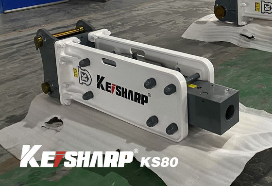 KEISHARP KS80 Disjuntor hidráulico de topo para mini escavadeira