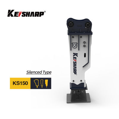 Interruptor hidráulico tipo caixa KS150 com diâmetro de cinzel de 100 mm