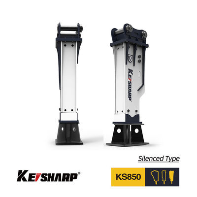 230 mm Diâmetro do cinzel 80-120 toneladas Excavadora Quebra-Rocha Hidráulica KS850
