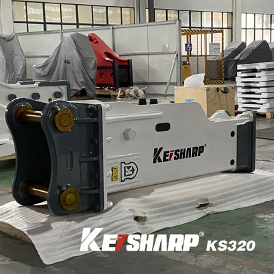 KS550 200 mm Chisel Box Tipo Excavador Quebra-cabeças Hidráulicas para Mineração / Metalurgia