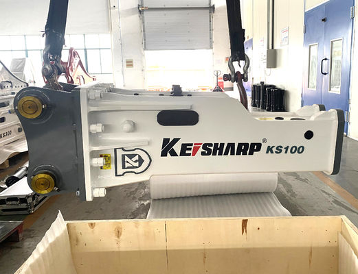 KS550 200 mm Chisel Box Tipo Excavador Quebra-cabeças Hidráulicas para Mineração / Metalurgia