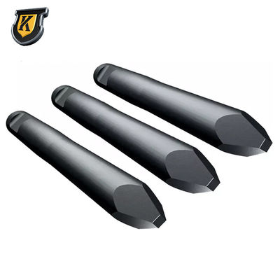 Chisel de diâmetro de 195 mm para construção de excavadoras de 50-60 toneladas e conjunto de brocas pneumáticas