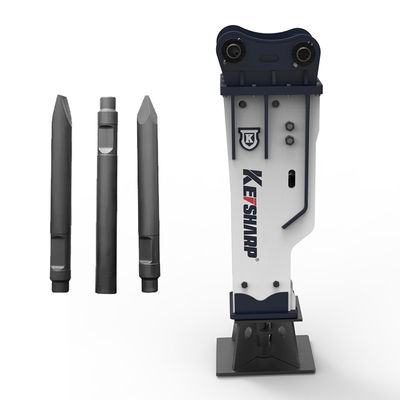Kit de carregamento de nitrogênio de ferramentas de rocha Moil Point Hydraulic Breaker para mini escavadeira