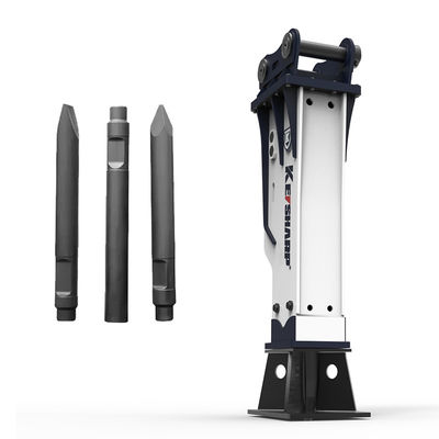 Kit de carregamento de nitrogênio de ferramentas de rocha Moil Point Hydraulic Breaker para mini escavadeira