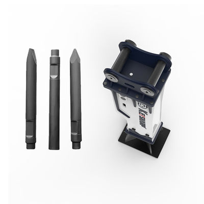 Kit de carregamento de nitrogênio de ferramentas de rocha Moil Point Hydraulic Breaker para mini escavadeira