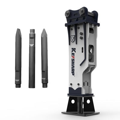 Kit de carregamento de nitrogênio de ferramentas de rocha Moil Point Hydraulic Breaker para mini escavadeira