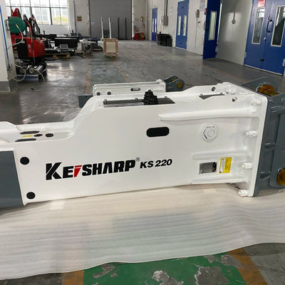 Peças do disjuntor hidráulico para caixa 580 e eficiência Diâmetro do chisel 140mm