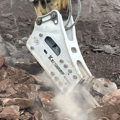 5500Kg KS550 Quebra-martelas de rocha hidráulica pesada OEM Disponíveis