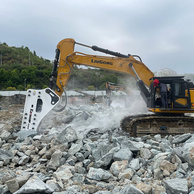 5350Kg escavadeira hidráulica triturador de quebra Design moderno para a eficiência da construção