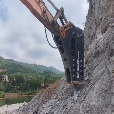 Dispositivo de trituração hidráulica de cinzel de 195 mm para construção