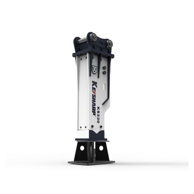 KS350 165mm Chisel Hydraulic Breaker para Escavação de Rocha de quebra ISO9001 Certificado