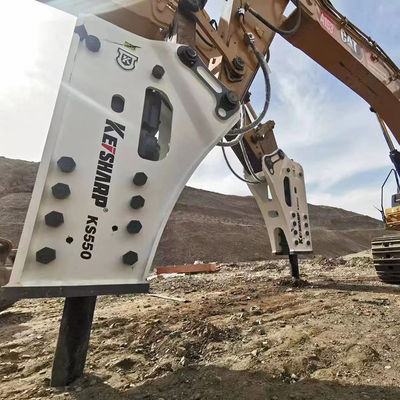 220 mm Bush Rock Air Pecker Hydraulic Hammer Breaker para Jack da Escavação