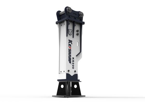 Equipamento de construção pesado tipo KS350 Excavator Peças 165mm Chisel Hydraulic Breaker