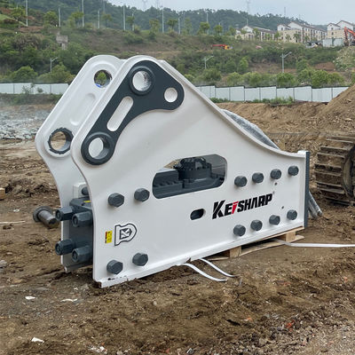 KS650 Cabeça frontal hidráulica Cabeça frontal de contas Pecker de rocha automotivo para escavadeira fácil operação