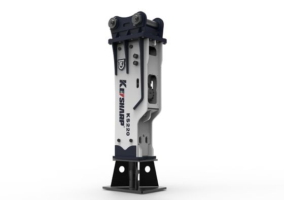 Equipamento de construção pesado tipo KS350 Excavator Peças 165mm Chisel Hydraulic Breaker