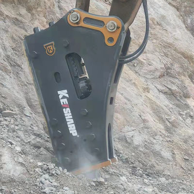 Excavadora de cinzel de 190 mm, martelo de esmagamento de rocha para construção