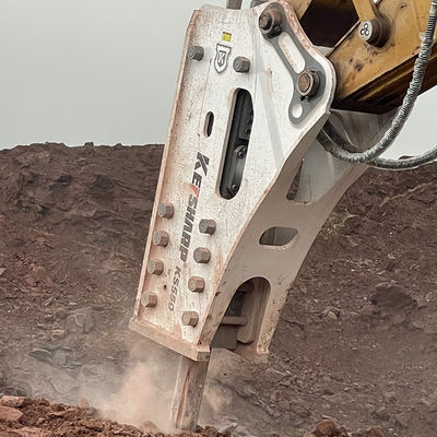 Excavadora de cinzel de 190 mm, martelo de esmagamento de rocha para construção