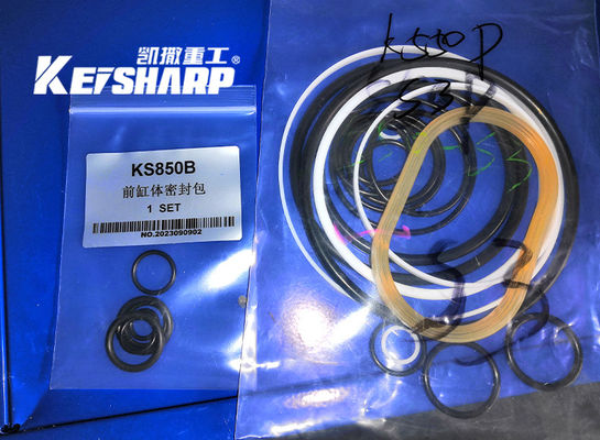 Kit de reparação de vedação hidráulica de escavadeira Keisharp 850 Kit de vedação do cilindro frontal