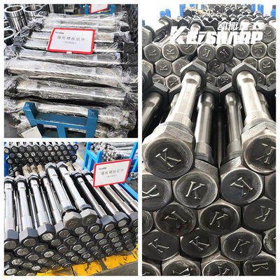 KS450 KS500 Disjuntor hidráulico através de material de aço fundido de parafuso