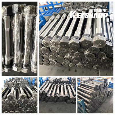 Long Rock Breaker através de parafuso para peças de reposição hidráulicas Rod Nut