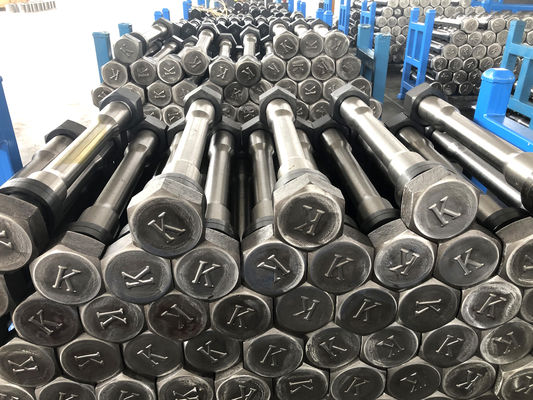 Long Rock Breaker através de parafuso para peças de reposição hidráulicas Rod Nut