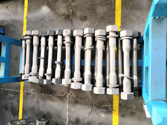 Long Rock Breaker através de parafuso para peças de reposição hidráulicas Rod Nut