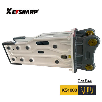 160-180 Bar Top Type Breaker para escavadeira de 20-27 toneladas Diâmetro do cinzel de 140 mm