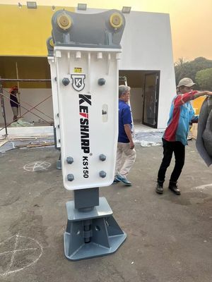 1373 mm Capa de comprimento de cinzel montada Tipo Top Breaker com diâmetro de cinzel de 100 mm