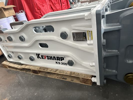 KS300 Top Type Hydraulic Breaker 190mm Diâmetro do cinzel 1350mm comprimento do cinzel