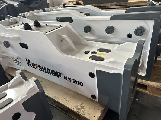 KS200 Caixa Tipo 135mm Excavadora Chisel Quebradores hidráulicos