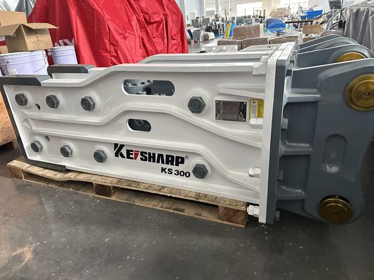 KS300 Top Type Hydraulic Breaker 190mm Diâmetro do cinzel para 130-190L/min