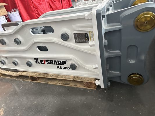 KS300 Top Type Hydraulic Breaker 190 mm Diâmetro do cinzel para 400-550bpm