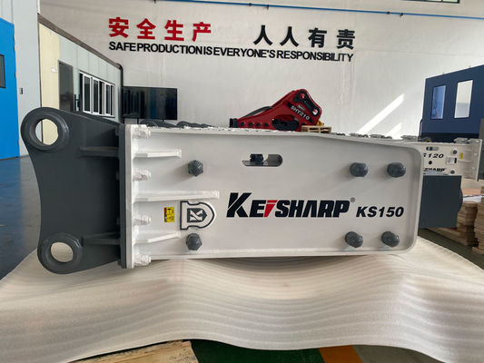 KS150 Top Type Rock Hydraulic Breaker Machine 100 mm Diâmetro do cinzel