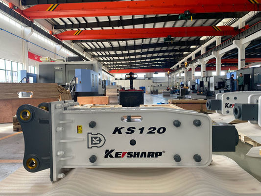 KS120 Máquina de quebra hidráulica de rocha de tipo superior 85 mm Diâmetro do cinzel