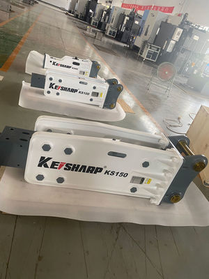 KS220 Top Tipo 140mm Chisel Excavator Stone Breaker Machine ISO aprovado