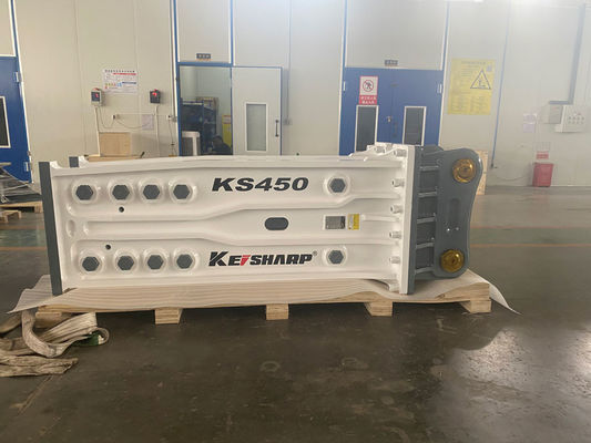 KS450 Máquina de quebra hidráulica de rocha de tipo superior, com diâmetro de cinzel de 190 mm