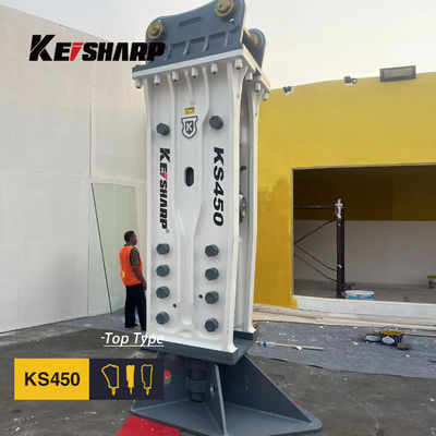 Excavadora KS450 Quebra-cabeças hidráulicas de trabalho pesado Demolição O tipo superior de quebra-cabeça montado