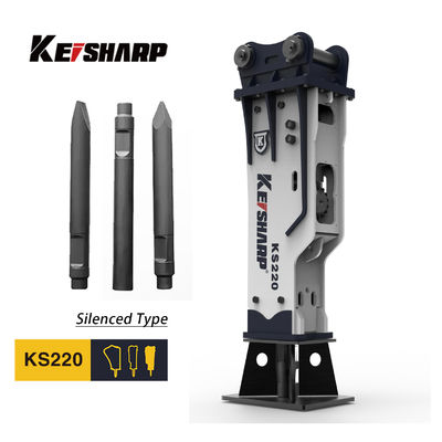 KS220 Caixote Tipo Rocha Máquina de quebra hidráulica 140 mm Diâmetro do cinzel