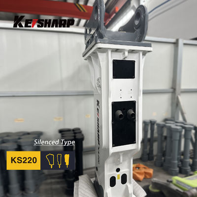 KS220 Caixote Tipo Rocha Máquina de quebra hidráulica 140 mm Diâmetro do cinzel